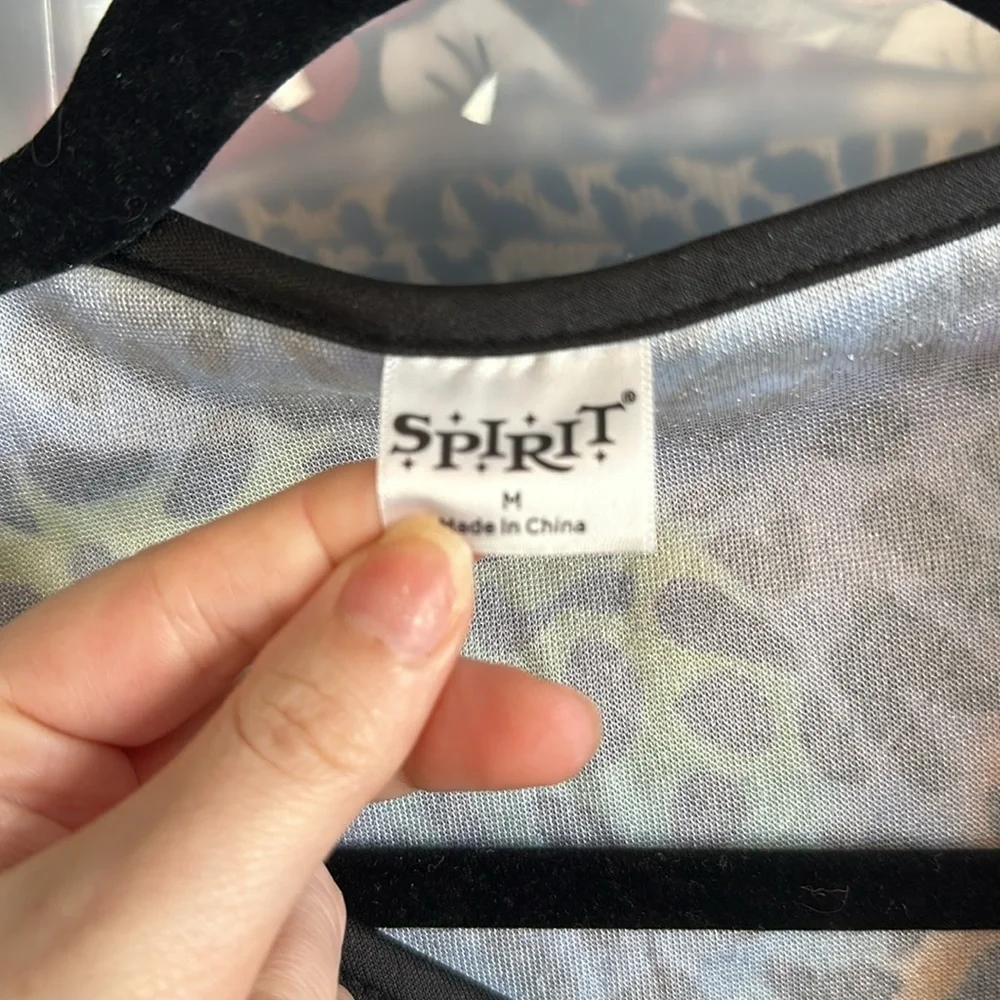 Spirit Halloween Girls Chetah Leopard Print Dress Short Sleeve Kitty Cat Costume